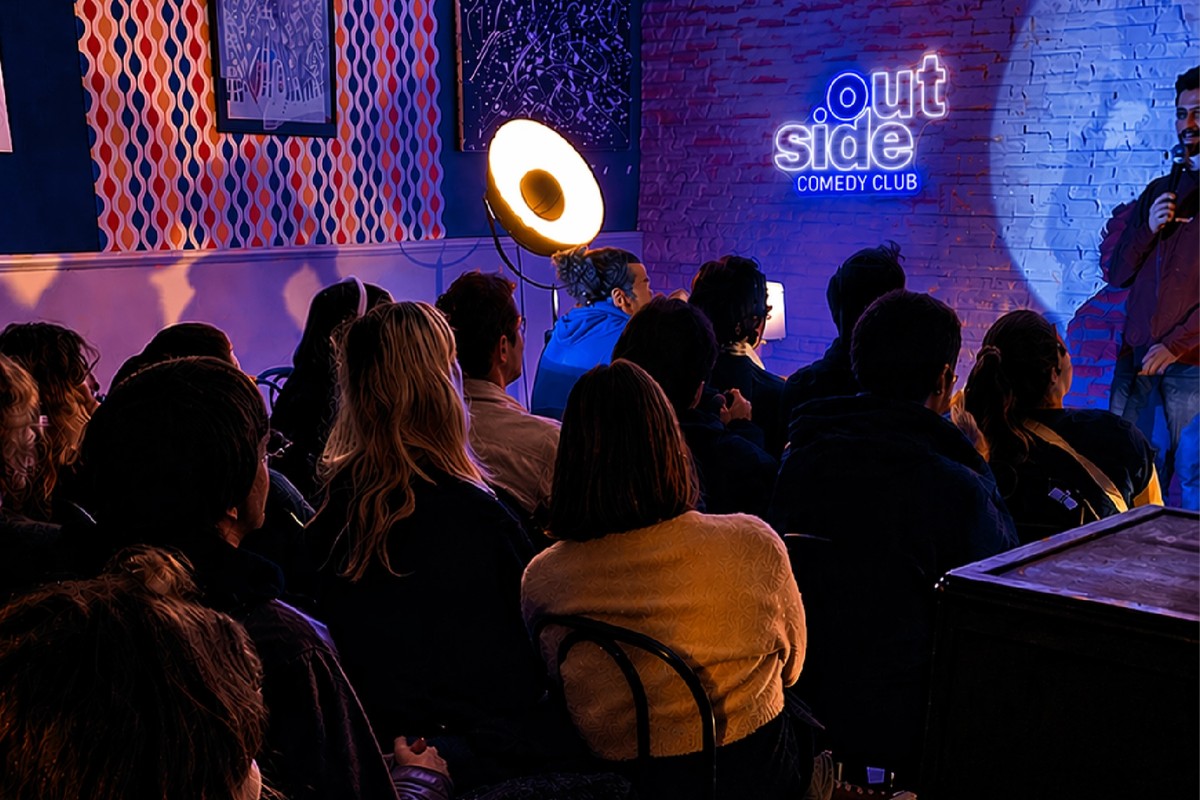 Outside Comedy Club
